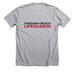 Men and Boys Double Sided, a Athletic Heather Premium Unisex Tee (back-view)