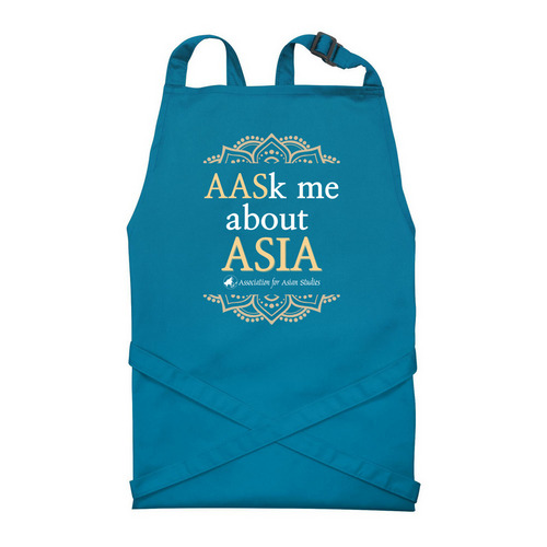 AASk Aprons, a Turquoise Recycled Bib Apron