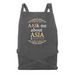 AASk Aprons, a Black Denim Recycled Denim Bib Apron