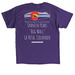 Over The Wall Club, a Purple Classic Unisex Tee (back-view)