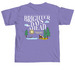 Ozzy's End of Treatment Shirt, a Violet Comfort Colors Unisex Tee (back-view)