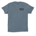 Pratt Museum Woodblock Logo Merch, a Slate Premium Cotton Tee