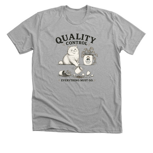 Shirts that save pets, a Athletic Heather Premium Unisex Tee