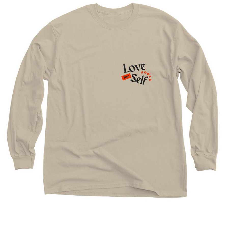 Selfless Acts, Selfish Decisions, a Sand Classic Long Sleeve Tee