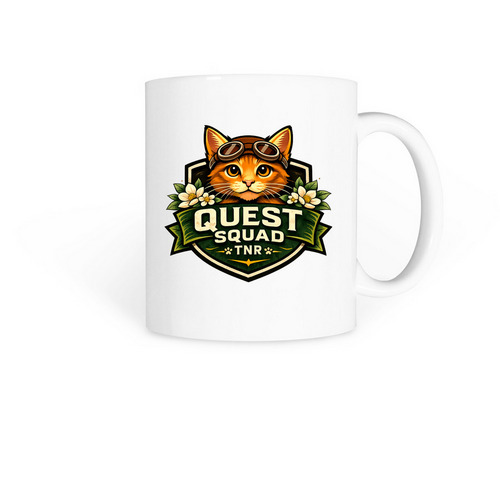 Quest Squad TNR ? Save Community Cats&nbsp;, a White Coffee Mug