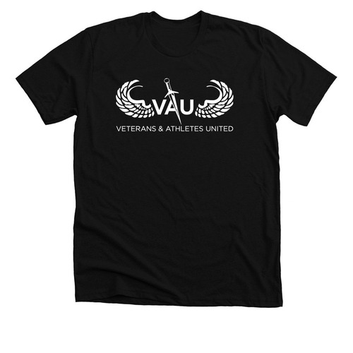 VAU Mission Support, a Solid Black Blend Premium Unisex Tee