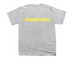 ?NO DUTY OF CARE?, a Sport Grey Youth Unisex Tee (back-view)