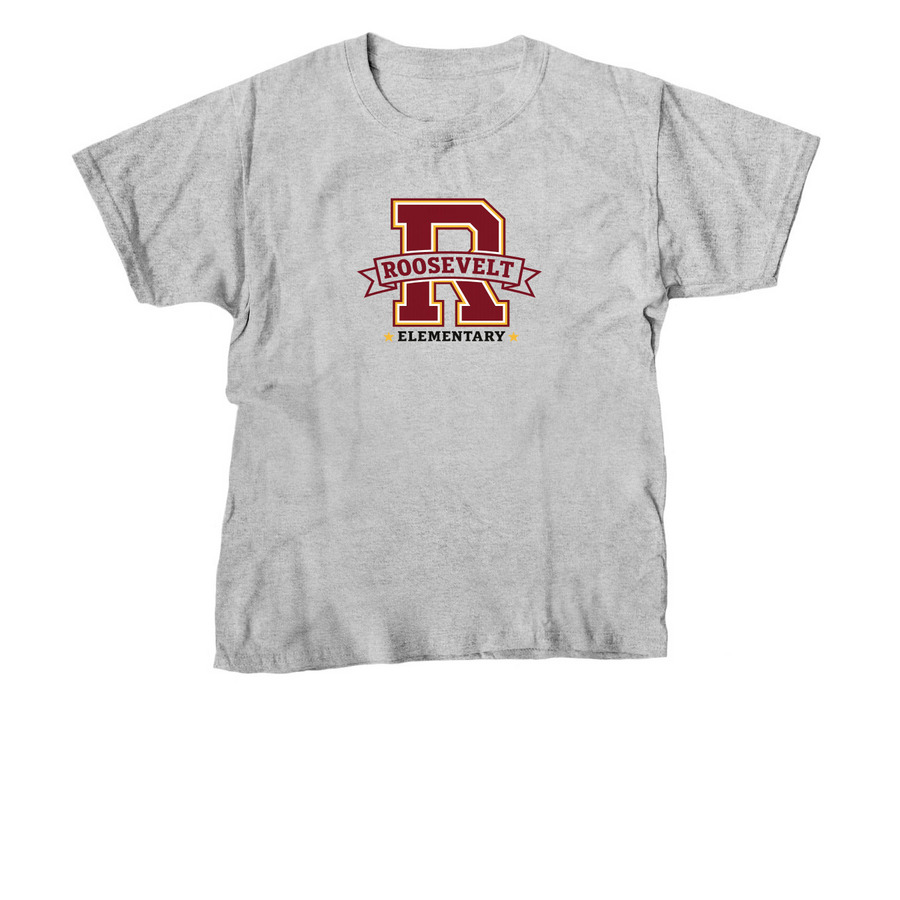 Letterman Logo, a Sport Grey Youth Unisex Tee
