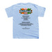 RILEYPALOOZA, a Light Blue Youth Unisex Tee (back-view)
