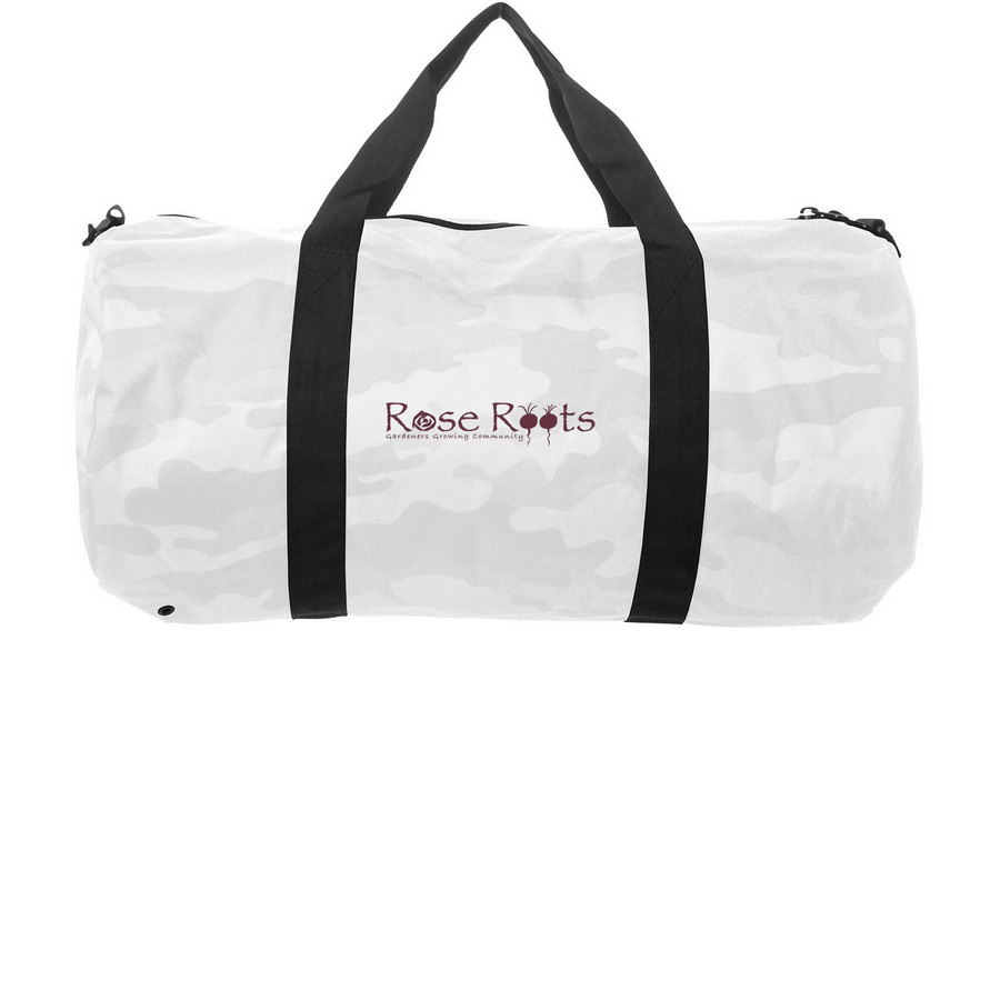 Large Duffel Bag, a White Camo Day Tripper Duffel Bag