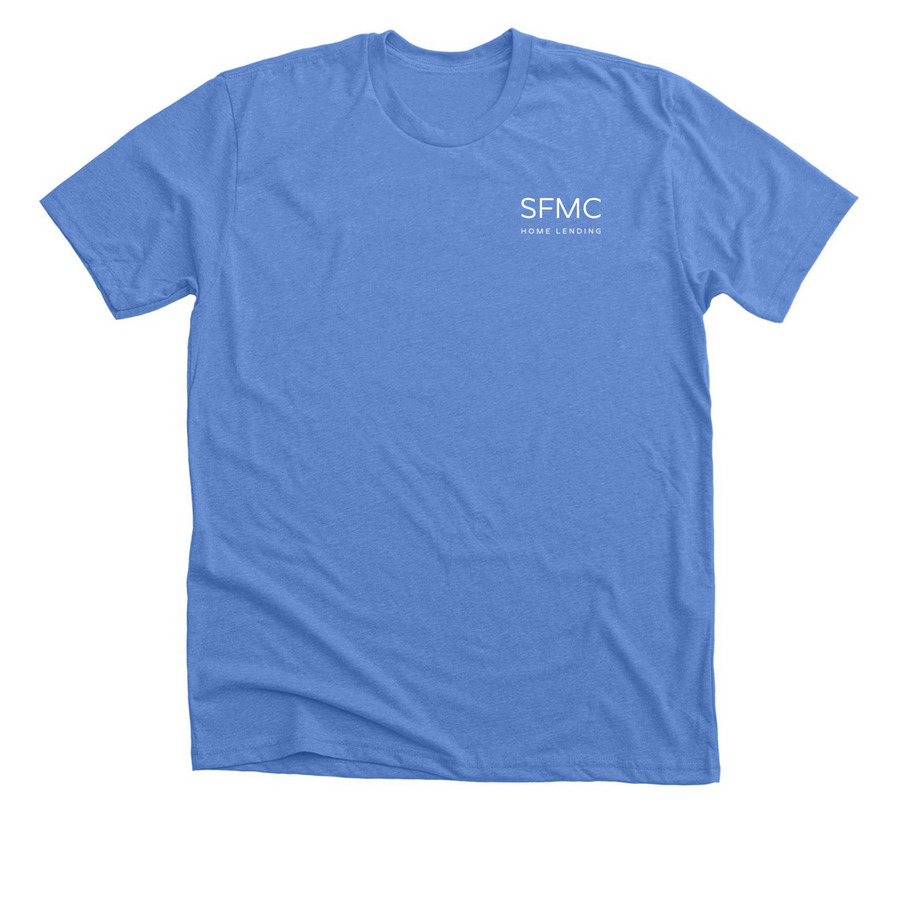 SFMC / Homeownership Dreams, a Heather Columbia Blue Premium Unisex Tee