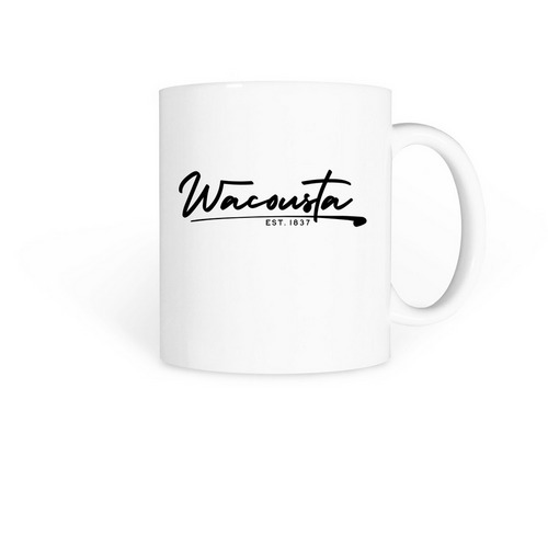 Modern Mug, a White Coffee Mug