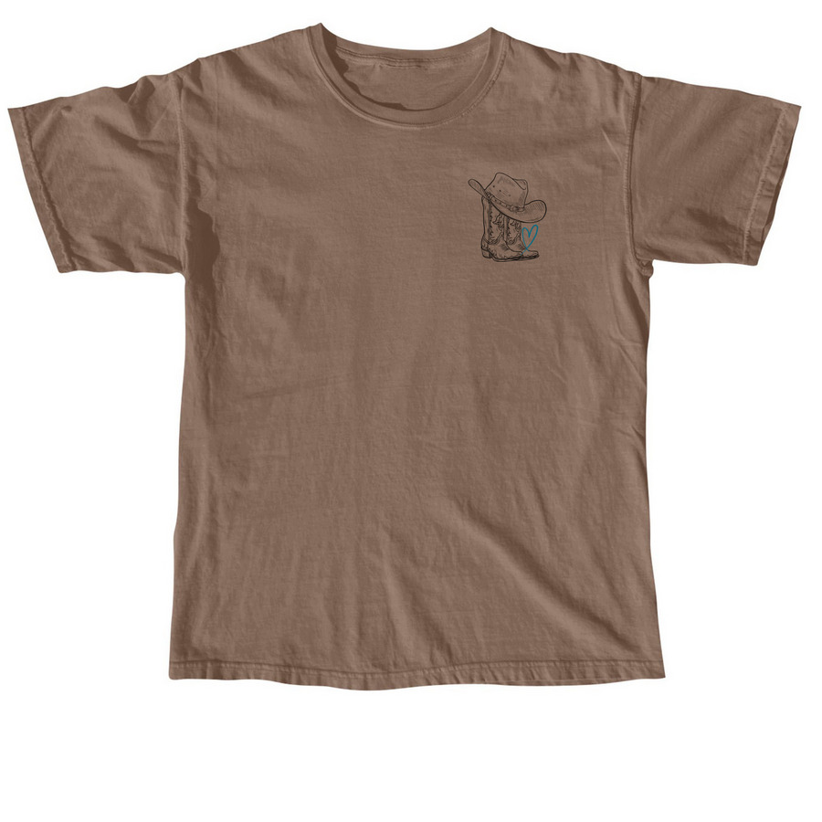 In Loving Memory of Dwight, a Espresso Comfort Colors Unisex Tee