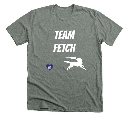 Team Fetch, a Deep Heather Premium Unisex Tee