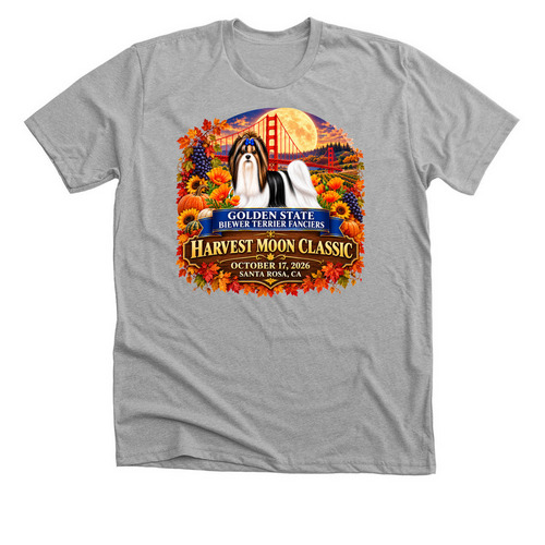 Harvest Moon, a Athletic Heather Premium Unisex Tee