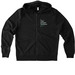 Zip Up Hoodies, a Deep Black Allmade Organic French Terry Zip Up Hoodie
