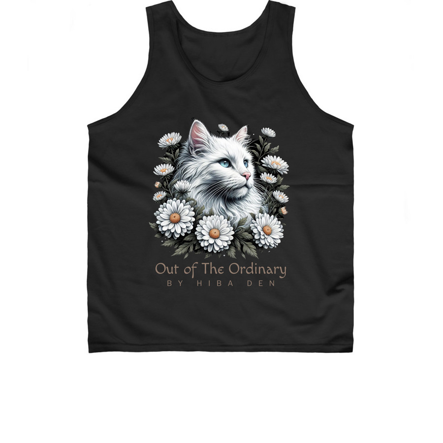 Out of The Ordinary, a Black Classic Unisex Tank Top