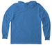 EmOceanal Ocean lightweight hoodie, a Azure Blue Allmade Eco Triblend Hoodie Tee (back-view)