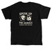 Speak Up For Animals, a Black Classic Unisex Tee