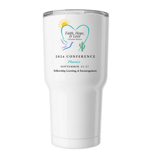 2026 Conference Tumbler, a White Insulated Tumbler