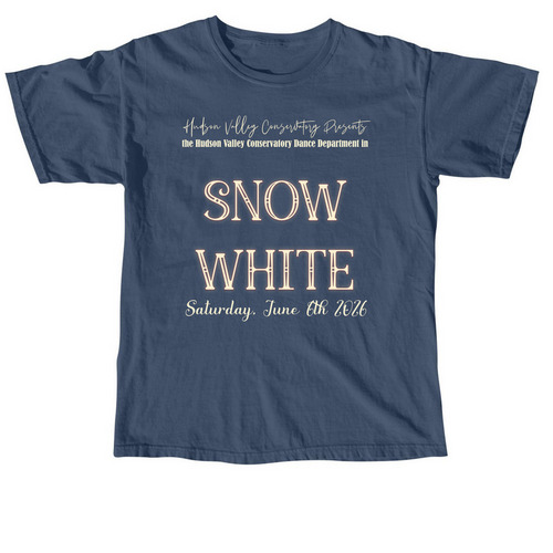 Snow White&nbsp;, a Midnight Comfort Colors Unisex Tee