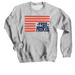 Free America, a Sport Grey Crewneck Sweatshirt