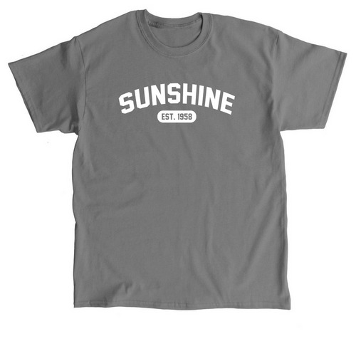Athletic Style Sunshine | Shirts & Apparel, a Charcoal Classic Unisex Tee