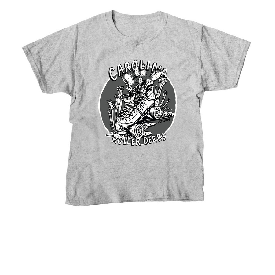 Gray skate swamp, a Sport Grey Youth Unisex Tee