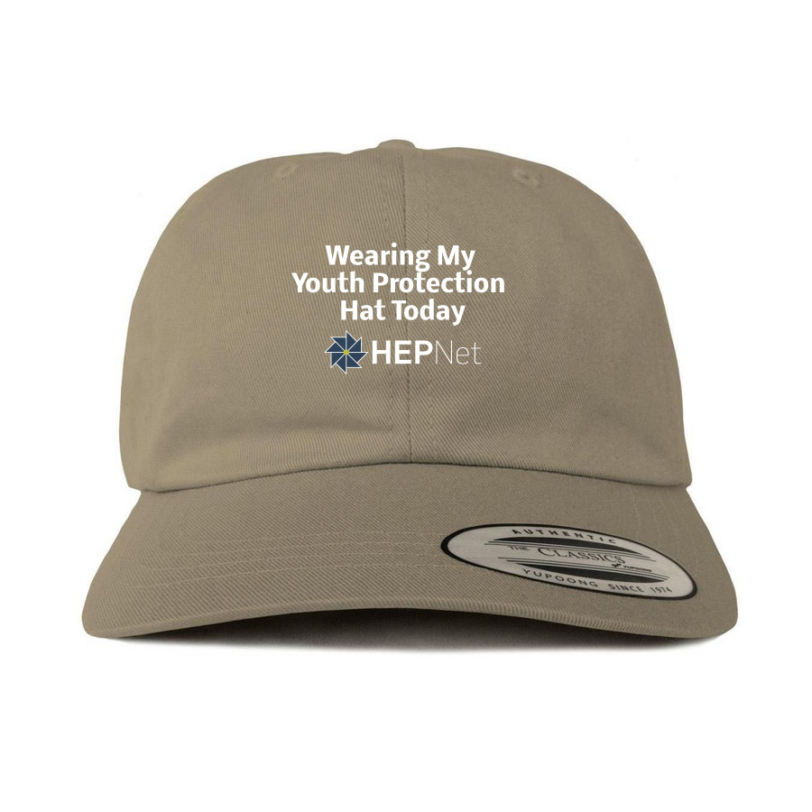 Youth Protection Hat, a Khaki Printed Classic Baseball Cap