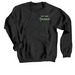Denver, a Black Crewneck Sweatshirt