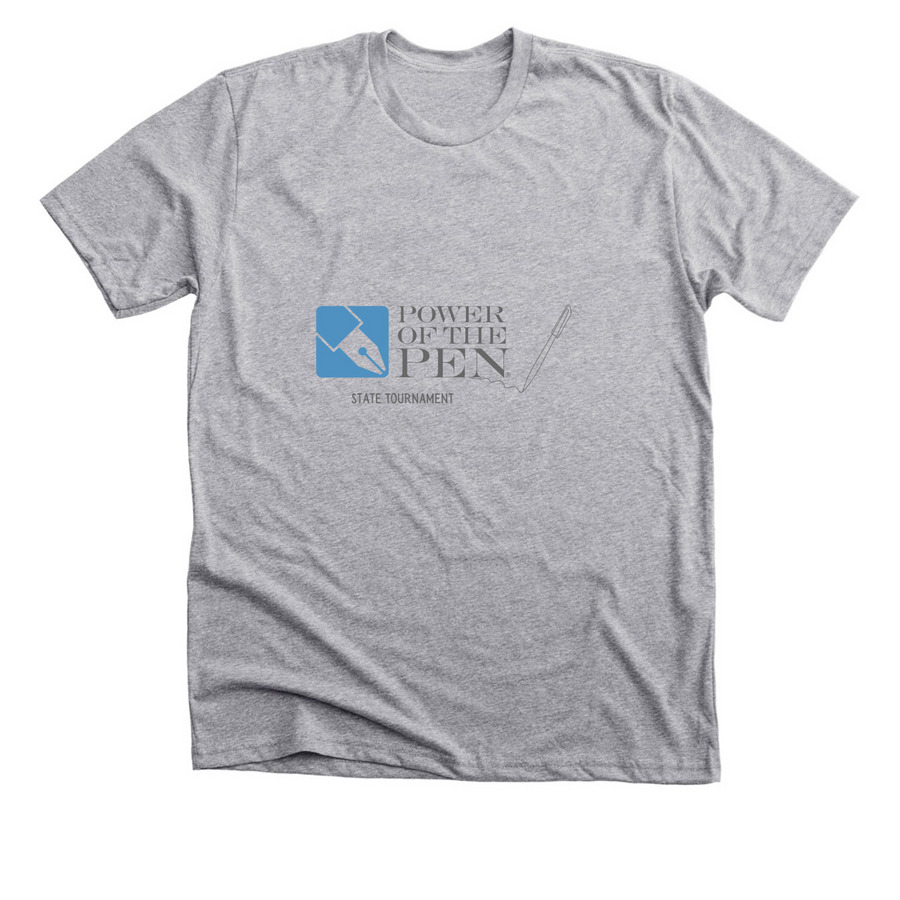 2024 State Tournament Tee, a Athletic Heather Premium Unisex Tee
