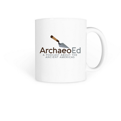 ArchaeoEd Trowel Mug, a White Coffee Mug