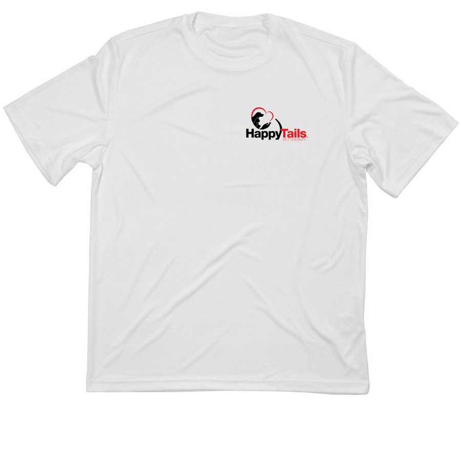Performance Attire | White, a White Classic Performance Tee