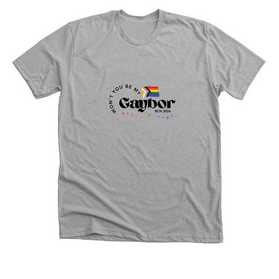 Baker Creek North Pride 2026, a Athletic Heather Premium Unisex Tee