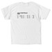 AiOP 20+ Years | Light, a White Classic Unisex Tee (back-view)