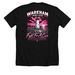 WPD Breast Cancer Awareness Month, a Solid Black Blend Premium Unisex Tee (back-view)