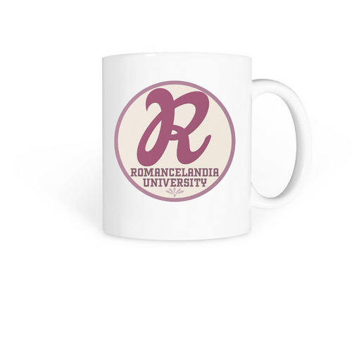 Romancelandia University Mug, a White Coffee Mug