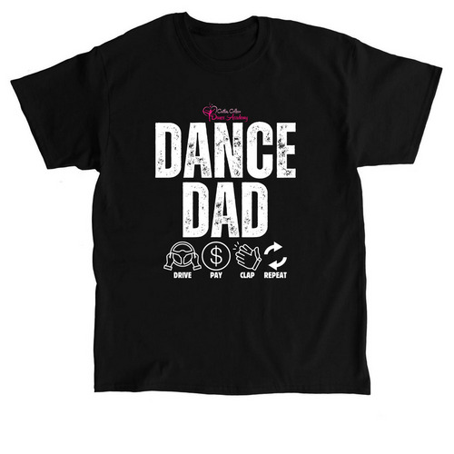 Dance Dad, a Black Classic Unisex Tee