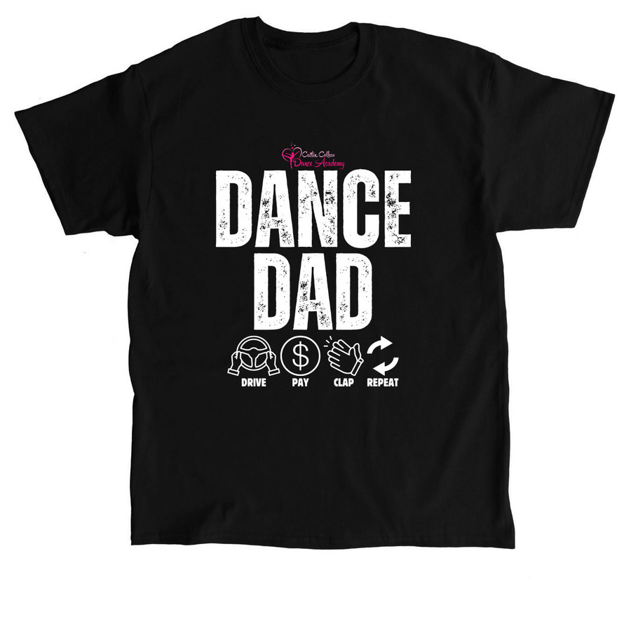 Dance Dad, a Black Classic Unisex Tee