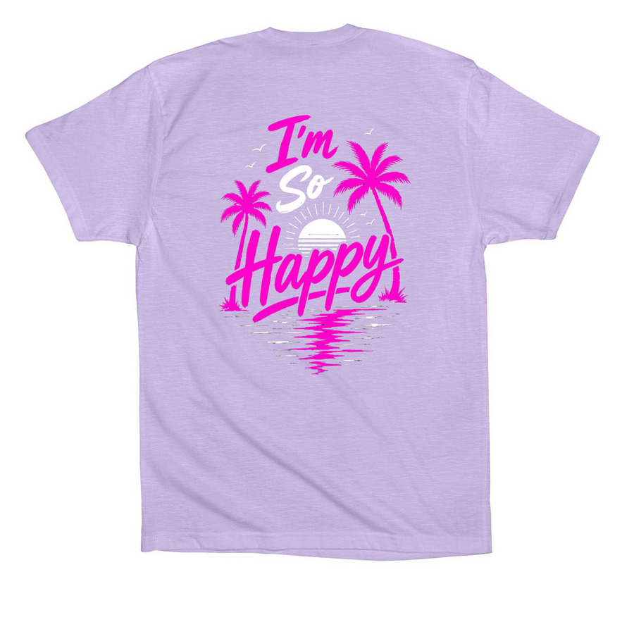 Fight Like Sarah, a Dark Lavender Premium Cotton Tee (back-view)