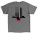 Tyler Morelock Racing, a Charcoal Classic Unisex Tee (back-view)
