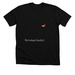 Red-winged blackbird, a Solid Black Blend Premium Unisex Tee