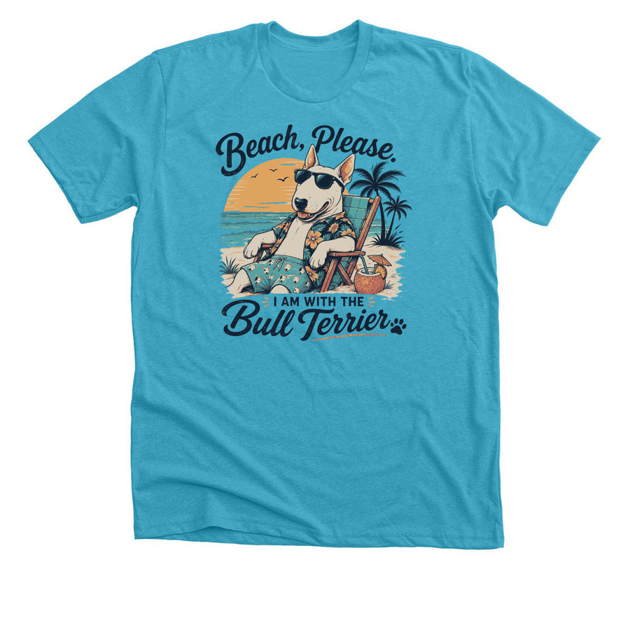 Beach Wear 2026, a Heather Aqua Premium Unisex Tee