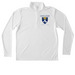 Light Activewear Half-Zip, a White Unisex Performance Quarter Zip Pullover