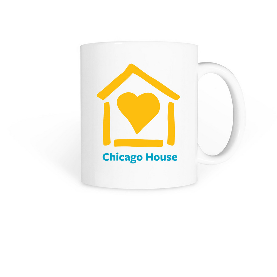 Chicago House and Social Service Agency, a White Coffee Mug