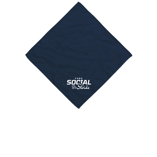 Bandana, a Navy Cotton Bandana