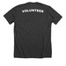 HHHS Volunteer, a Dark Grey Heather Premium Unisex Tee (back-view)