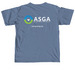 ASGA Solar Grazing Shirts!, a Blue Jean Comfort Colors Unisex Tee (back-view)