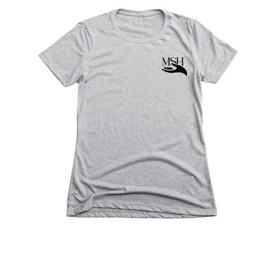 Summertime Favorites, a Dark Heather Grey Women's Slim Fit Tee