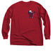 White Cane Day, a Cardinal Red Classic Long Sleeve Tee